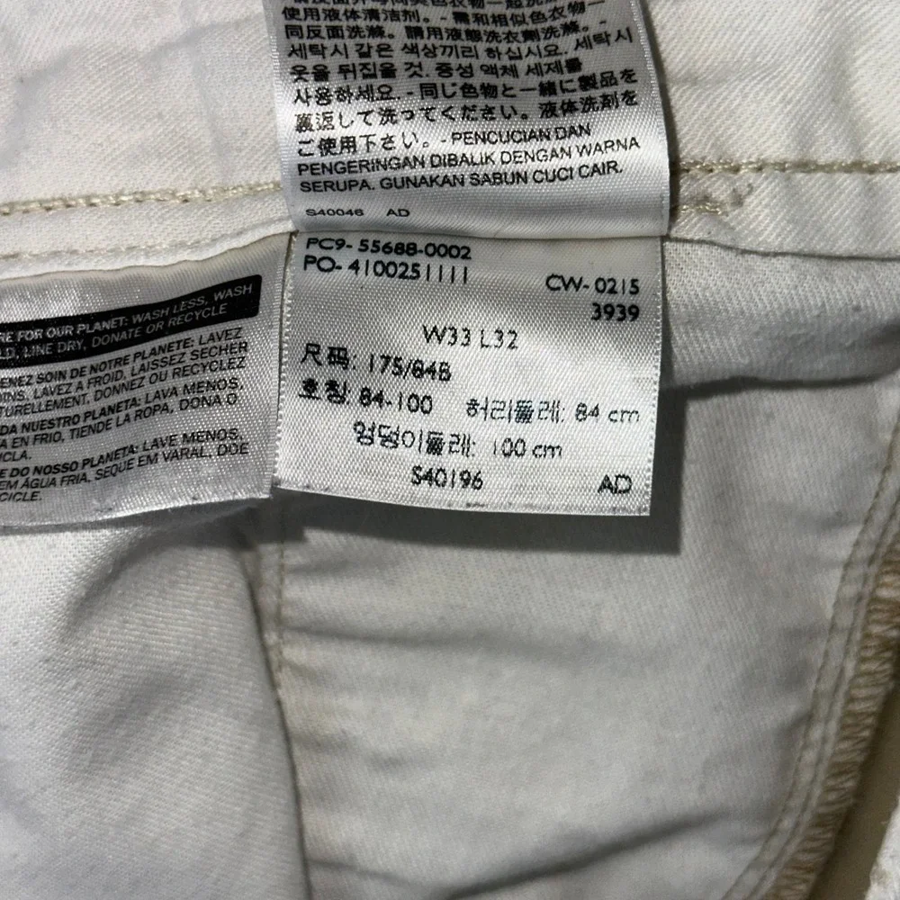 Levi Chinos‎ Mens 33X32 Tan Khaki Pants Casual Cotton Trousers
